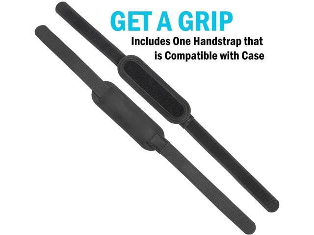 Black Kickstand Case + Hand Strap for Zebra TC53 TC58 Mobile Computer Scanner
