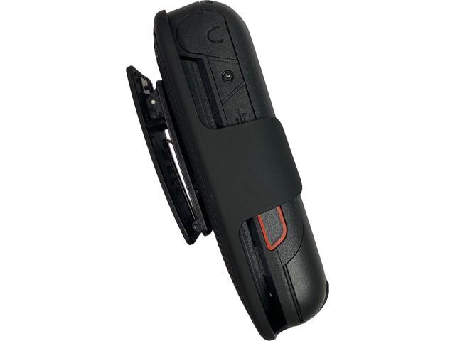 Black Rotating/Ratchet Belt Clip Holster Holder Case for Sonim XP3 Plus (XP3900)