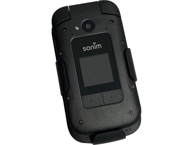 Black Rotating/Ratchet Belt Clip Holster Holder Case for Sonim XP3 Plus (XP3900)