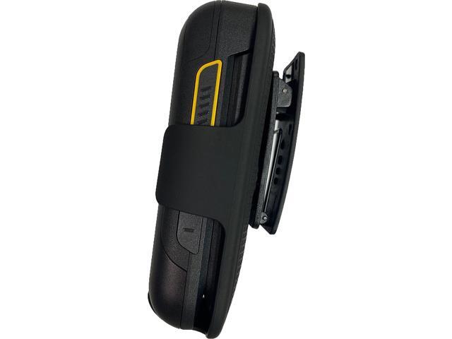 Black Rotating/Ratchet Belt Clip Holster Holder Case for Sonim XP3 Plus (XP3900)
