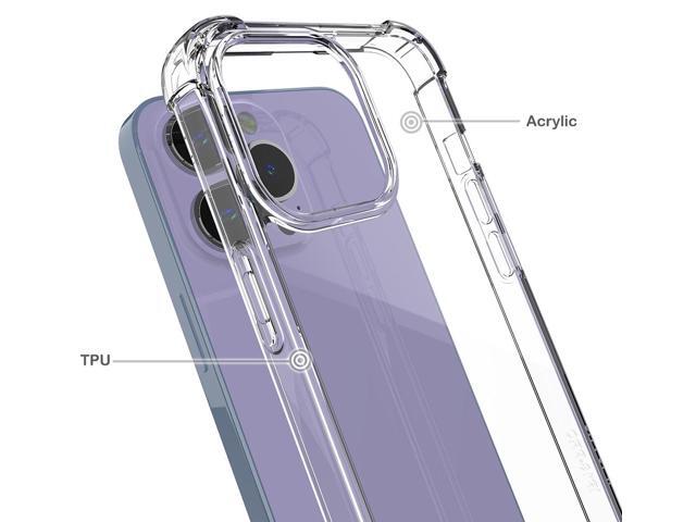 AquaFlex Transparent Anti-Shock Clear Phone Case Slim Cover for iPhone 13 Pro