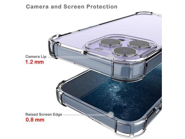AquaFlex Transparent Anti-Shock Clear Phone Case Slim Cover for iPhone 13 Pro