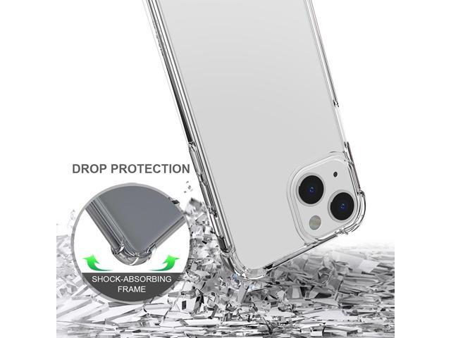 AquaFlex Transparent Anti-Shock Clear Phone Case Slim Cover for iPhone 13 Mini