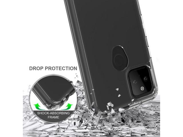 AquaFlex Transparent Anti-Shock Clear Phone Case Cover for Google Pixel 5a 5G