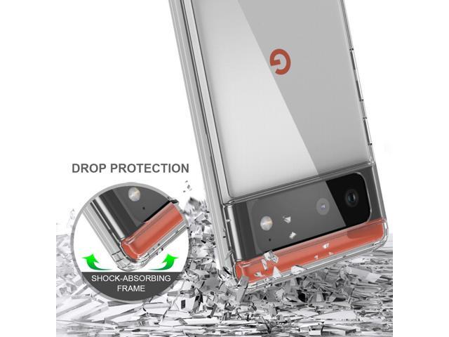 AquaFlex Transparent Anti-Shock Clear Phone Case Slim Cover for Google Pixel 6