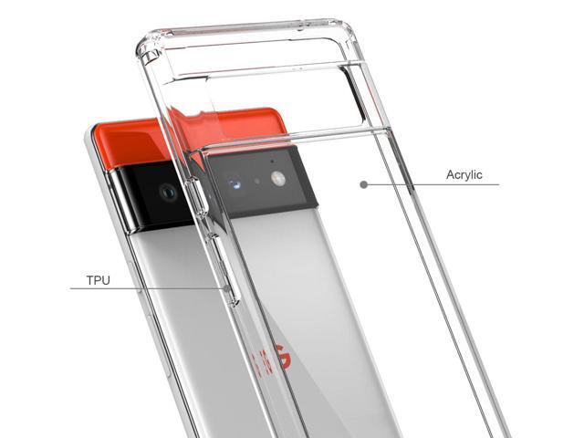 AquaFlex Transparent Anti-Shock Clear Phone Case Cover for Google Pixel 6 Pro
