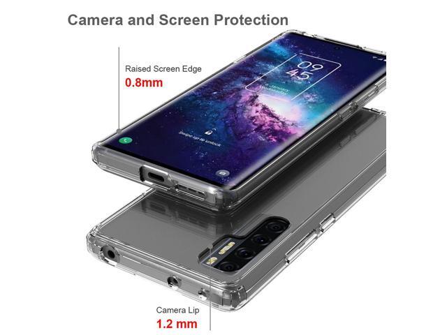 AquaFlex Transparent Anti-Shock Clear Phone Case Slim Cover for TCL 20 Pro 5G