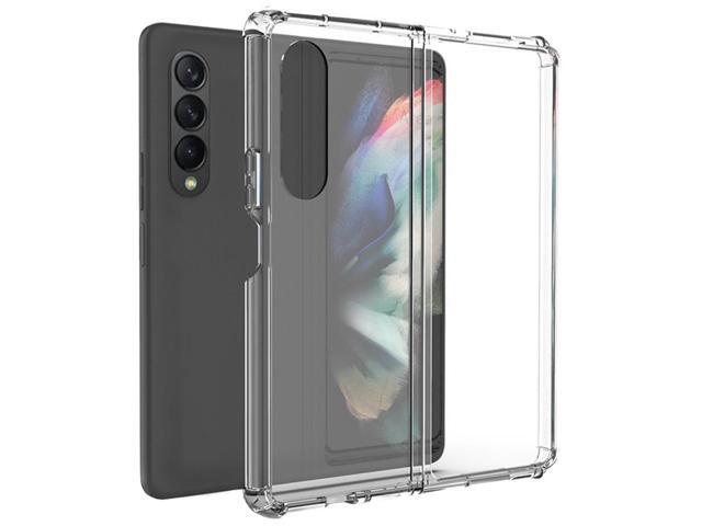 Clear Anti-Shock Transparent Case Slim Cover for Samsung Galaxy Z Fold 3 5G 2021