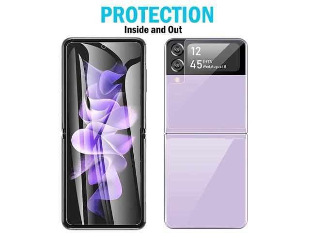 Hydrogel Soft Film Front/Hinge/Back/Inside Screen Protector for Galaxy Z Flip 3