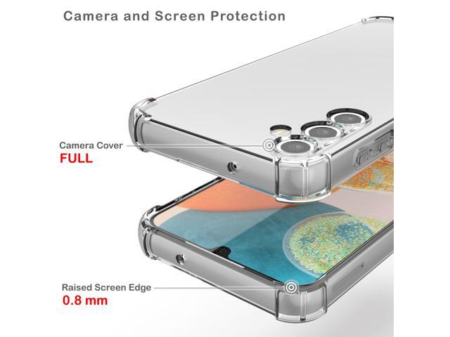Clear Flex TPU Skin Case Phone for Samsung Galaxy A14 5G (Cupped Camera Lens)