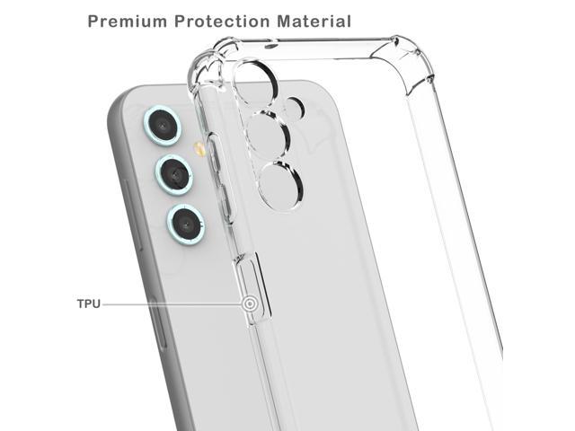 Clear Flex TPU Skin Case Phone for Samsung Galaxy A14 5G (Cupped Camera Lens)
