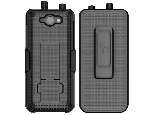 Hard Case and Belt Clip for Sonim XP5 Plus (X530/XP5900) XP5plus 5G - Black