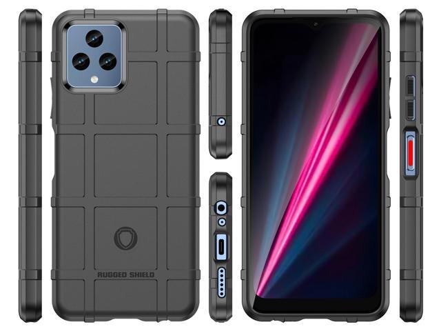 Black Special Ops Tactical Rugged Case for T-Mobile REVVL 6 5G / REVVL 6X 5G