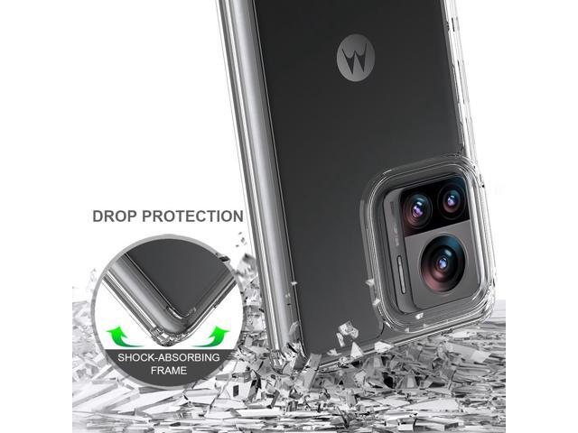 AquaFlex Transparent Anti-Shock Clear Case Slim Cover for Moto Edge Plus 5G 2023