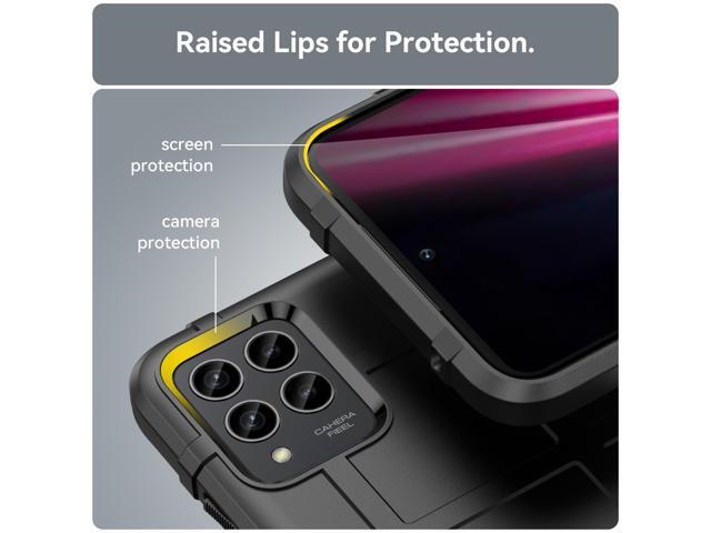 Matte Black Special Ops Rugged Case for T-Mobile REVVL 6 Pro 5G / REVVL 6X Pro