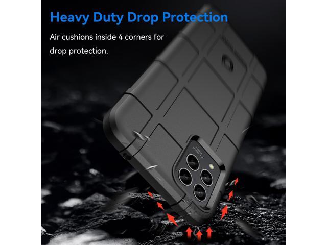 Matte Black Special Ops Rugged Case for T-Mobile REVVL 6 Pro 5G / REVVL 6X Pro