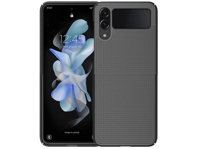Black Grid Textured Hard Case Slim Phone Cover for Samsung Galaxy Z Flip 4 5G Black Grid Textured Hard Case Slim Phone Cover for Samsung Galaxy Z Flip 4 5G