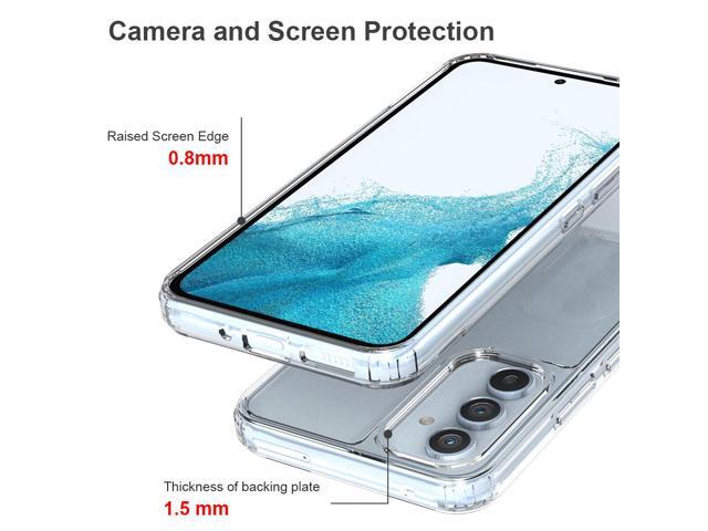 AquaFlex Anti-Shock Clear Case Slim Cover for Samsung Galaxy A54 5G Phone
