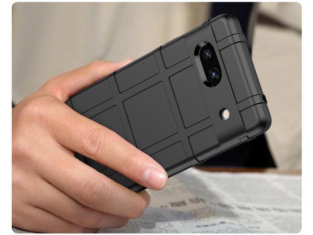 Matte Black Special Ops Tactical Rugged Case for Google Pixel 7A Phone (2023)