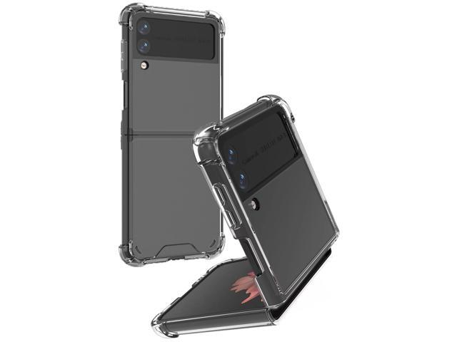 Clear Anti-Shock Transparent Case Slim Cover for Samsung Galaxy Z Flip 3 5G 2021
