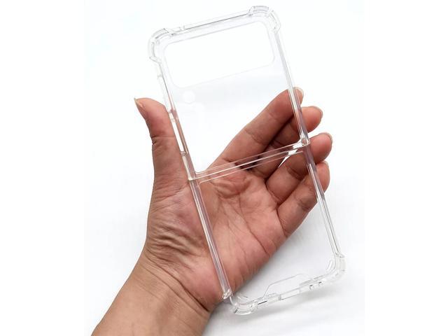 Clear Anti-Shock Transparent Case Slim Cover for Samsung Galaxy Z Flip 3 5G 2021