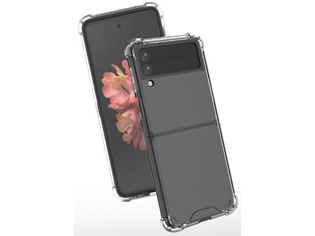 Clear Anti-Shock Transparent Case Slim Cover for Samsung Galaxy Z Flip 3 5G 2021