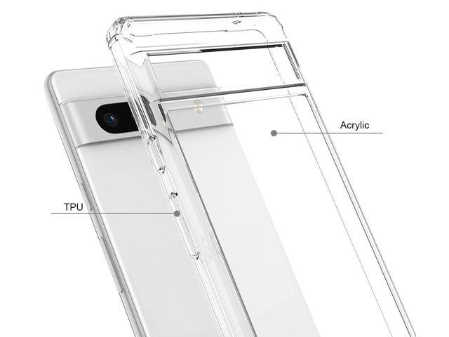 AquaFlex Transparent Anti-Shock Clear Case Slim Cover for Google Pixel 7A (2023)