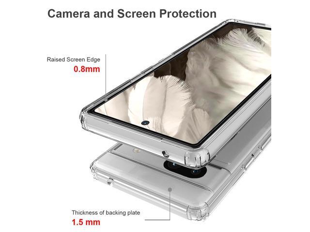 AquaFlex Transparent Anti-Shock Clear Case Slim Cover for Google Pixel 7A (2023)