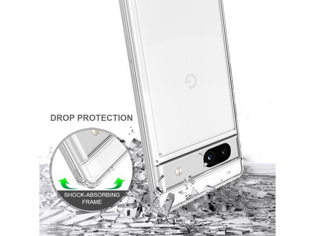 AquaFlex Transparent Anti-Shock Clear Case Slim Cover for Google Pixel 7A (2023)