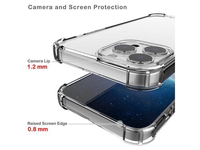 AquaFlex Transparent Anti-Shock Clear Phone Case Cover for iPhone 13 Pro MAX