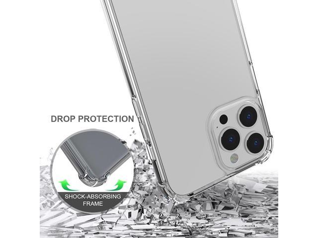 AquaFlex Transparent Anti-Shock Clear Phone Case Cover for iPhone 13 Pro MAX