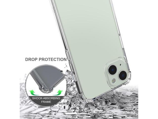 AquaFlex Transparent Anti-Shock Clear Phone Case Slim Cover for iPhone 13
