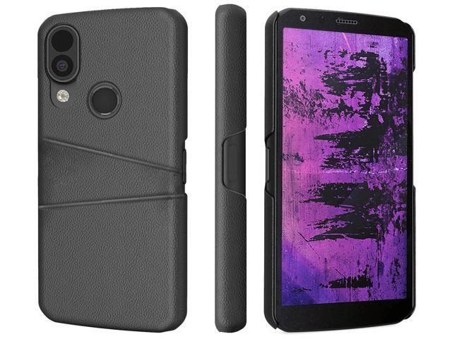 Black Hard Case Cover and Belt Clip Holster Stand for Samsung Galaxy Z Fold 2 5G