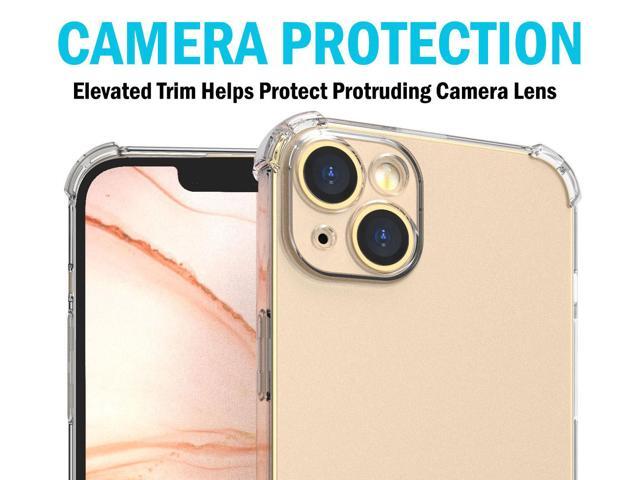 Clear Flex Gel TPU Skin Case Phone Cover for iPhone 14 Plus (Camera Protection)