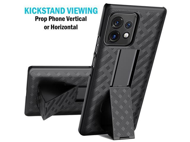 Matte Black Special Ops Tactical Rugged Shield Case Cover for CAT S62 PRO Phone