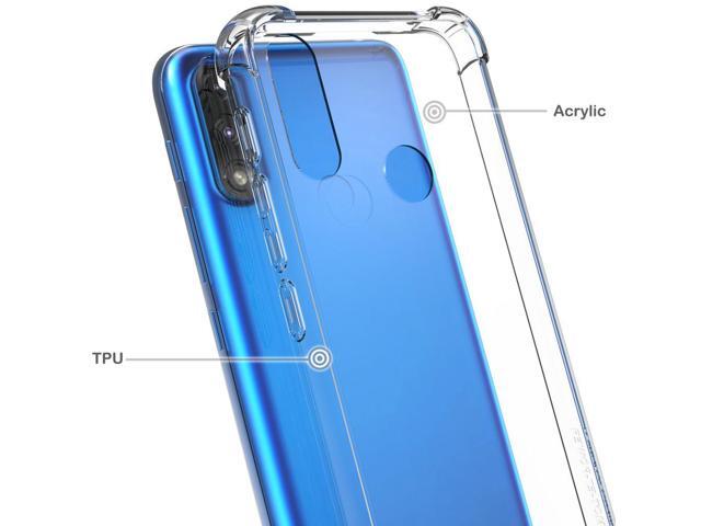 AquaFlex Anti-Shock Clear Phone Case Slim Cover for Motorola Moto E7 Power