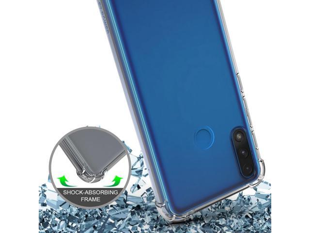 AquaFlex Anti-Shock Clear Phone Case Slim Cover for Motorola Moto E7 Power