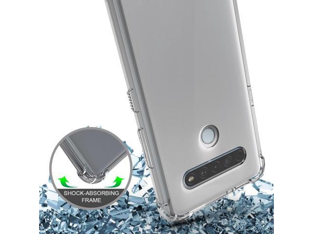 AquaFlex Transparent Anti-Shock Clear Phone Case Slim Cover for LG K61