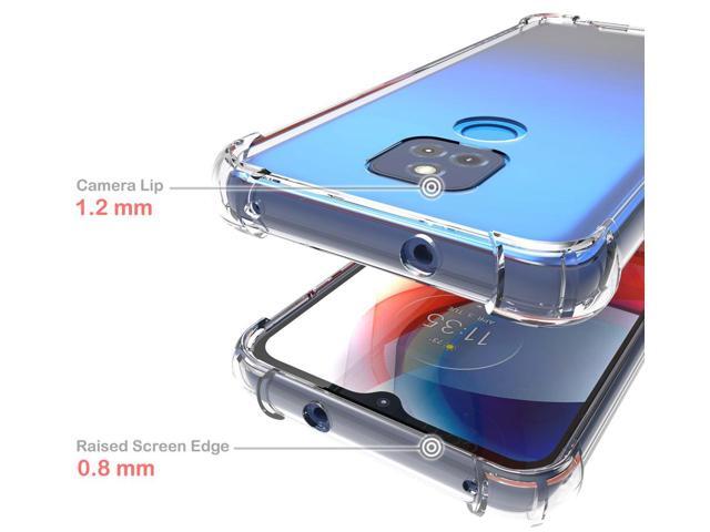 AquaFlex Transparent Anti-Shock Clear Case Cover for Motorola Moto G Play 2021