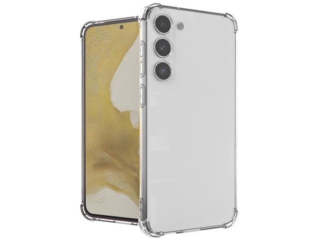 Clear Flex TPU Skin Case Phone for Samsung Galaxy S23 Plus (Cupped Camera Lens)