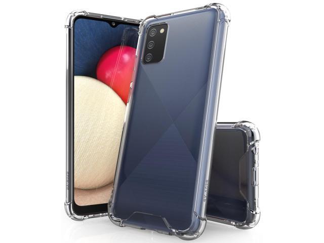 AquaFlex Transparent Anti-Shock Clear Case Cover for Samsung Galaxy A02s