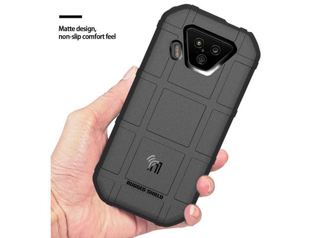Black Tactical Rugged Shield Case Cover for Verizon Kyocera DuraForce Ultra 5G