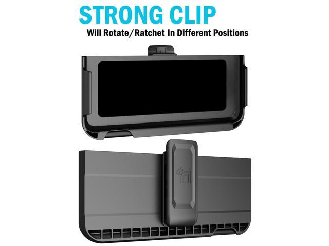 Bright Orange Case + Holster Belt Clip with S Pen Holder for Galaxy Z Fold 3