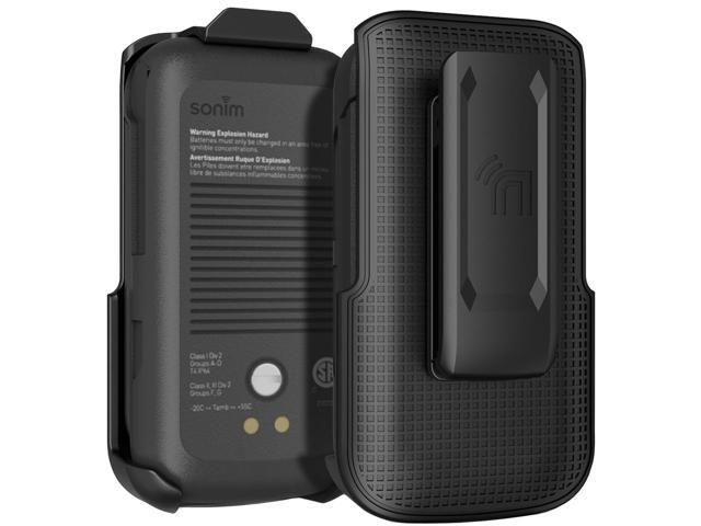 Black Rotating/Ratchet Belt Clip Holster Holder Case for Sonim XP3 Plus 4G 2021