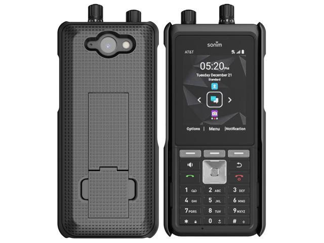 Hard Case with Kickstand for Sonim XP5 Plus (X530/XP5900) XP5plus 5G - Black