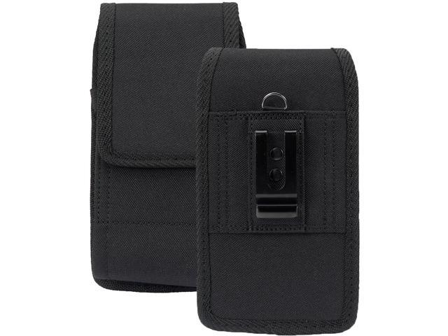 Black Canvas Case Pouch Belt Loop Clip for Zebra TC77 TC75 TC72 USPS Scanner
