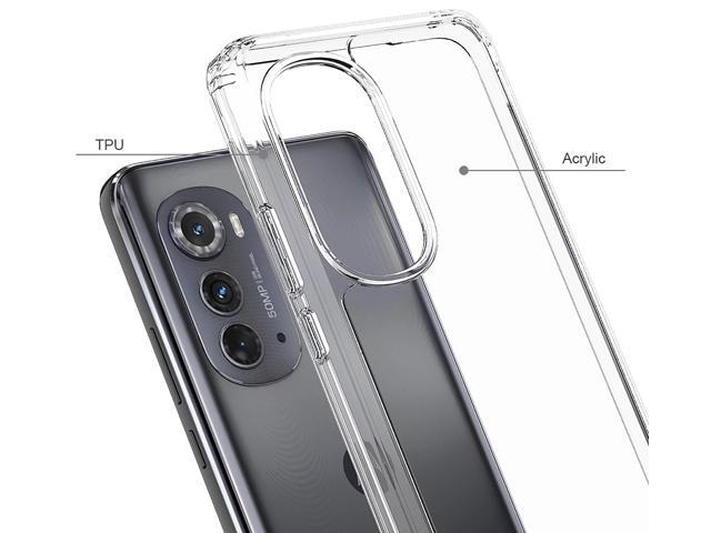 AquaFlex Transparent Anti-Shock Clear Case Slim Cover for Motorola Edge 5G 2022