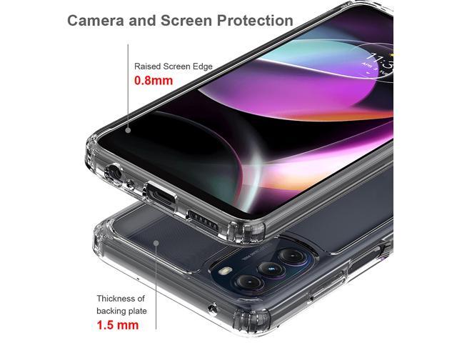 AquaFlex Transparent Anti-Shock Clear Case Slim Cover for Moto G 5G 2022