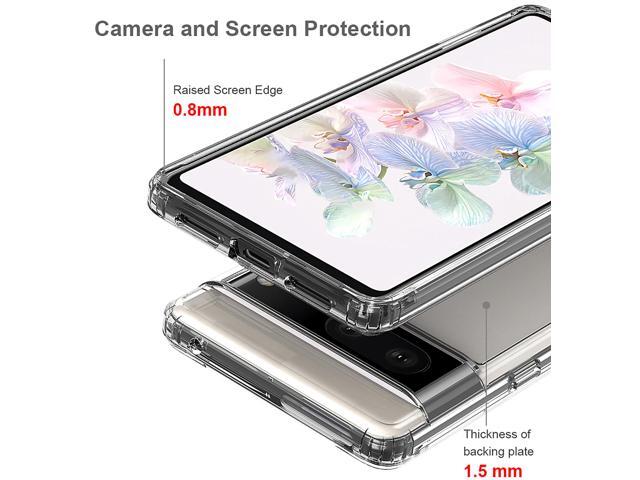 AquaFlex Transparent Anti-Shock Clear Case Slim Cover for Google Pixel 7