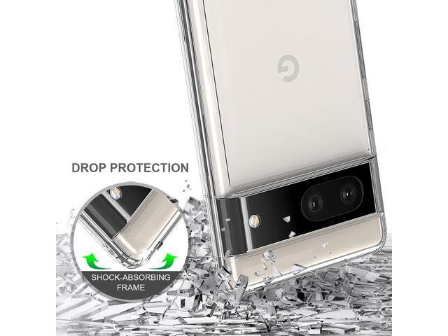 AquaFlex Transparent Anti-Shock Clear Case Slim Cover for Google Pixel 7